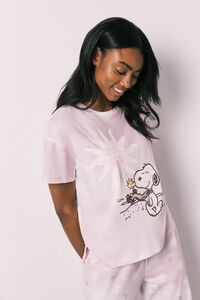 Women'secret Pijama Snoopy capri em algod&atilde;o