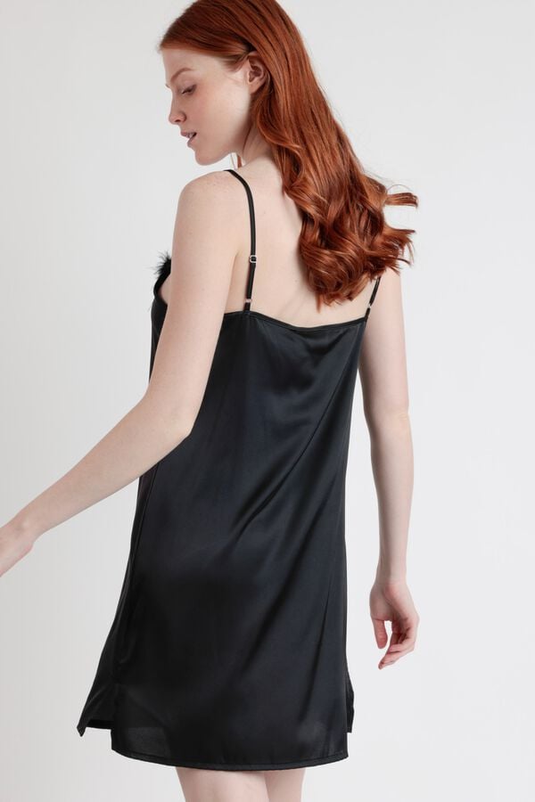 Admas Camisola de al&ccedil;as noiva preto
