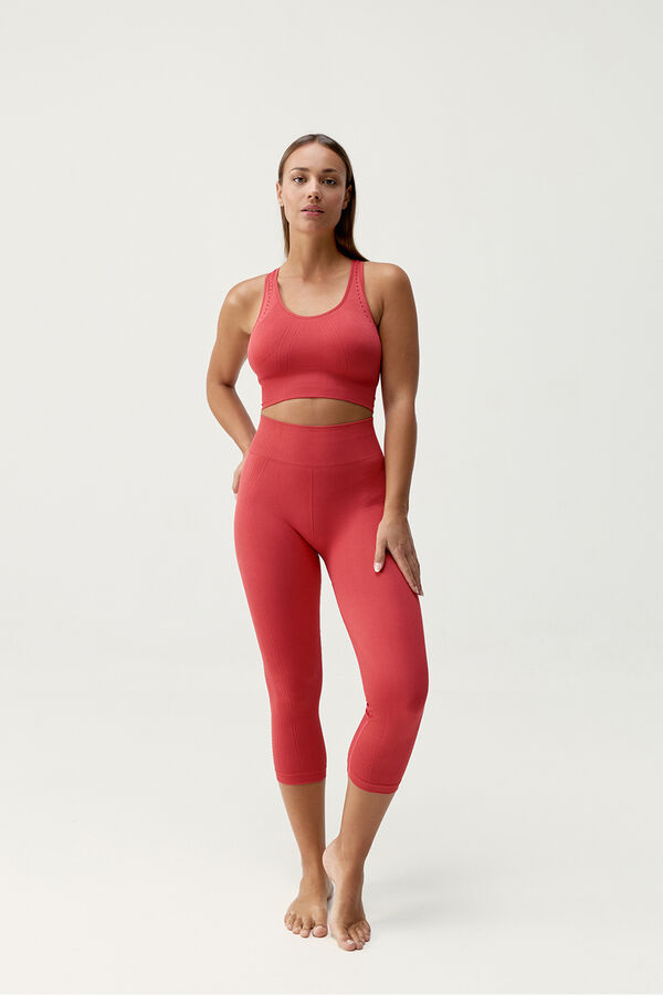 Born Living Yoga Legging Zina Goji vermelho