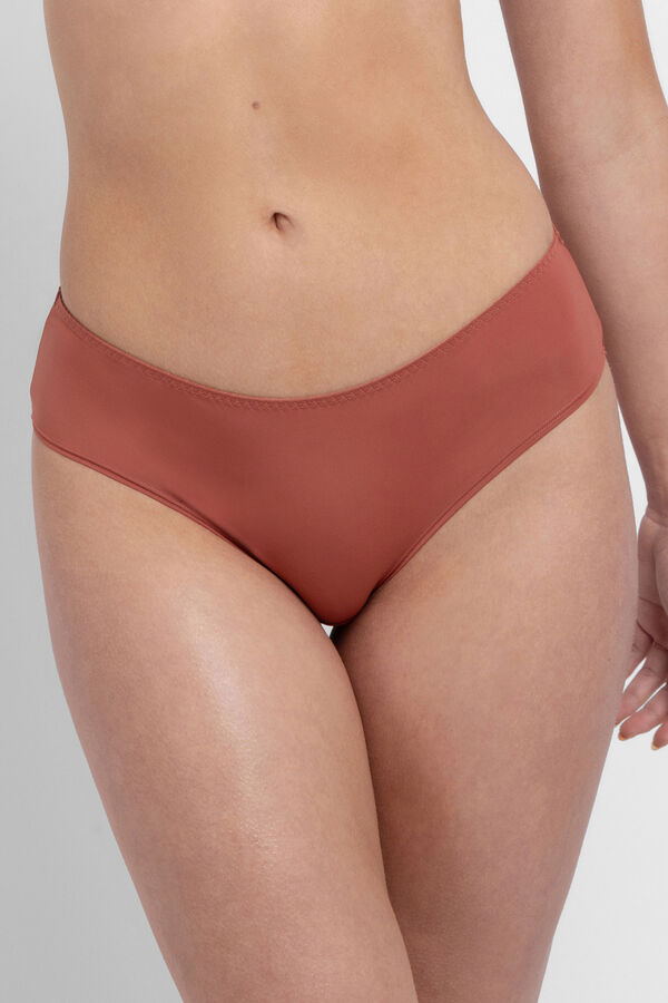 Dorina Pack 2 Bragas hipster cl&aacute;sicas Jana marr&oacute;n