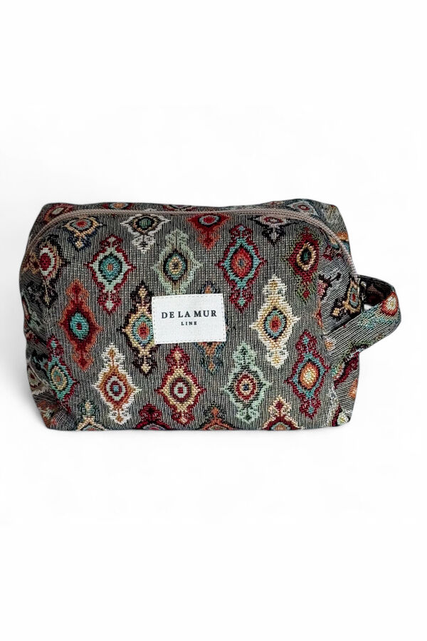 De La Mur Nécessaire Trigo Medium bege