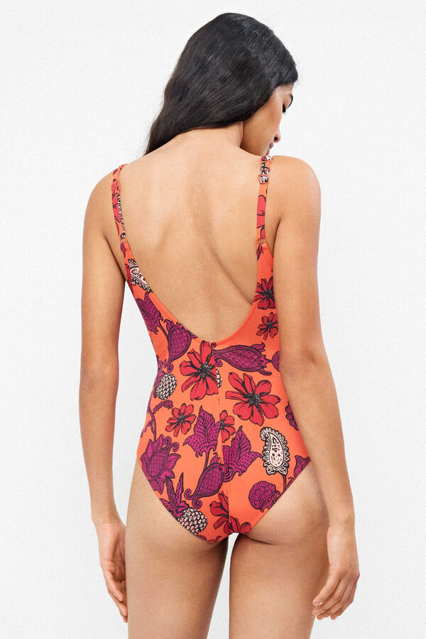 Gisela Fato de banho efeito de controlo branco