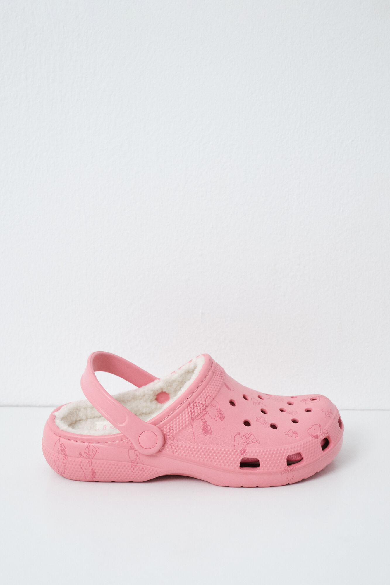 Women'secret Zapatillas casa zueco forrado Snoopy