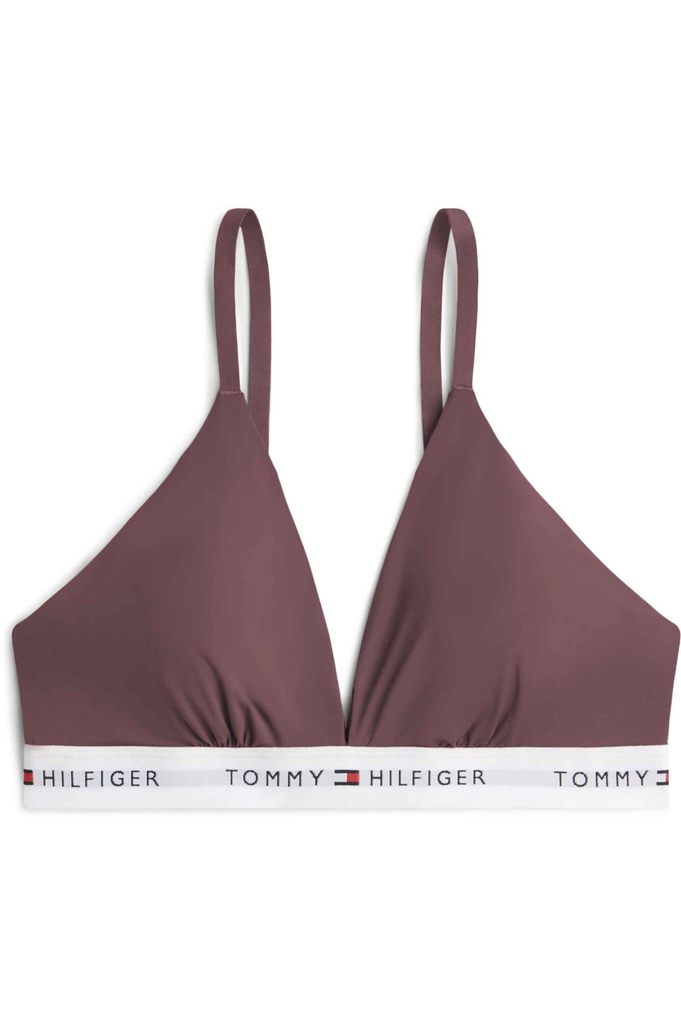 Tommy Underwear Sujetador triangular chocolate