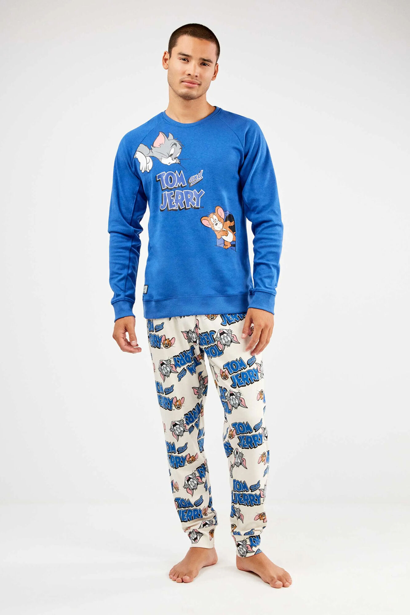 Gisela Conjunto de pijama malha Tom & Jerry