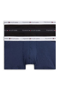 Tommy Hilfiger Pack 3 boxers em algod&atilde;o
