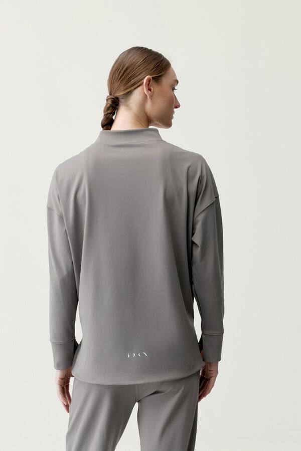 Born Living Yoga Sweatshirt Lua cinzento