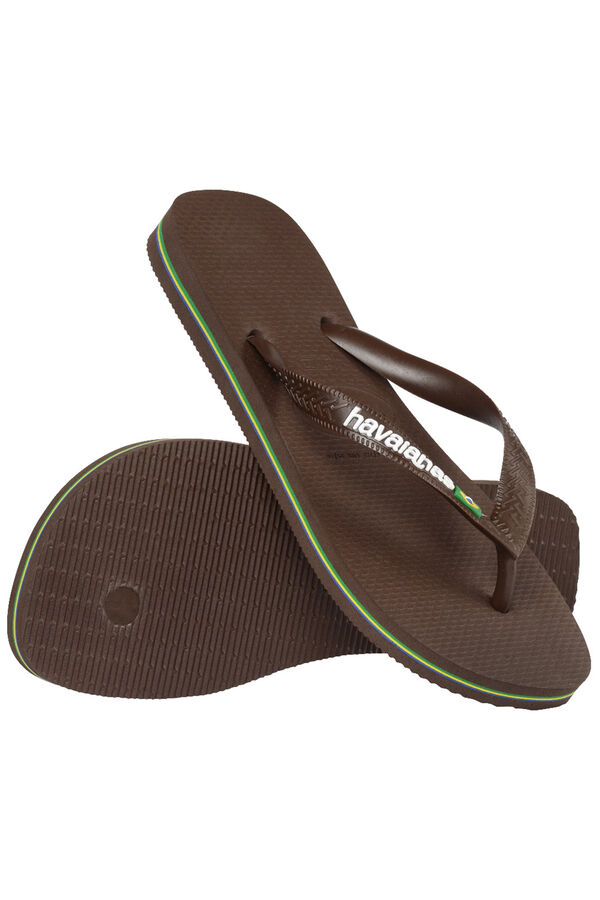 Havaianas Chanclas Hav. Brasil Logo Marron marrón
