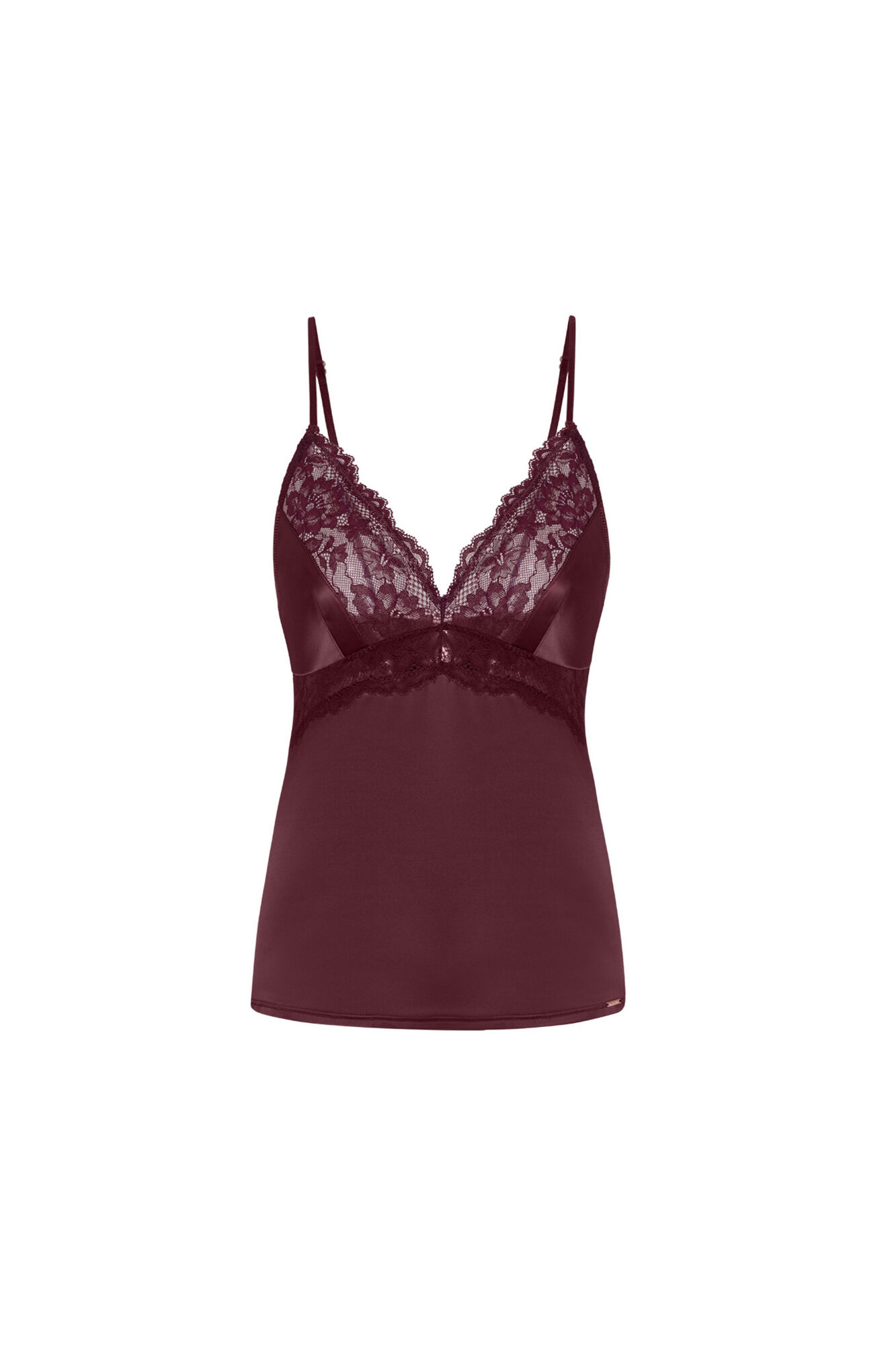 Dorina Camisola enchimento de cetim Lyra