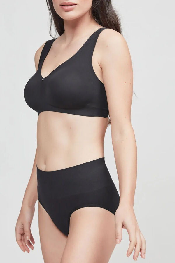 Gisela Cuequinha sem costura alta preto