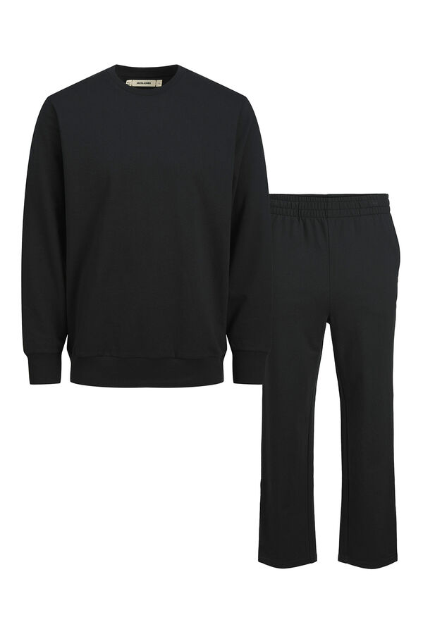 Jack & Jones Calça de pijama comprido preto