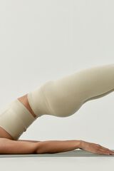 Born Living Yoga Top Kamay Stone bege
