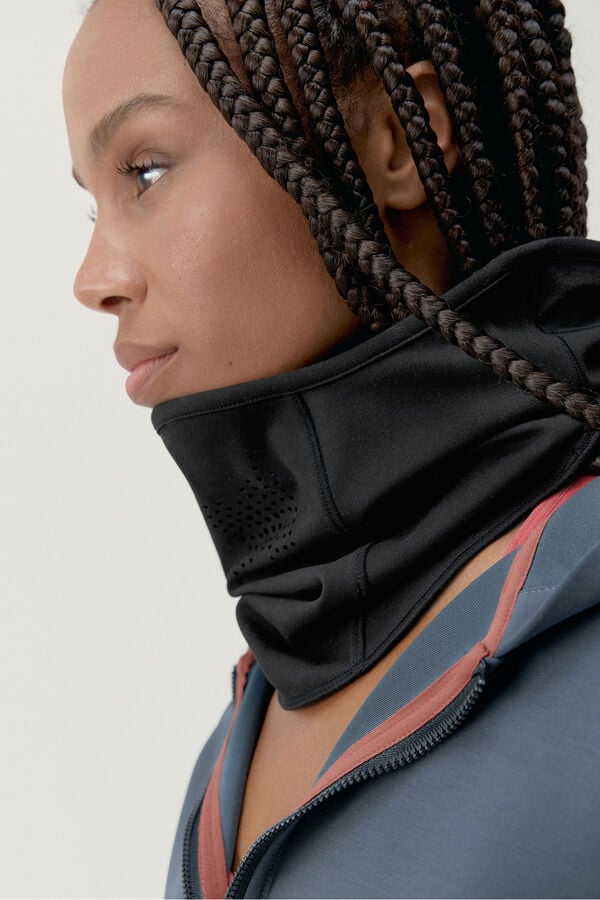 Born Living Yoga Collar Nacken Black negro