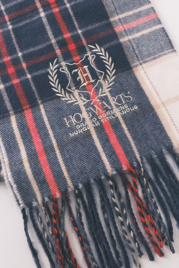 Women'secret Cachecol mohair xadrez Harry Potter estampado