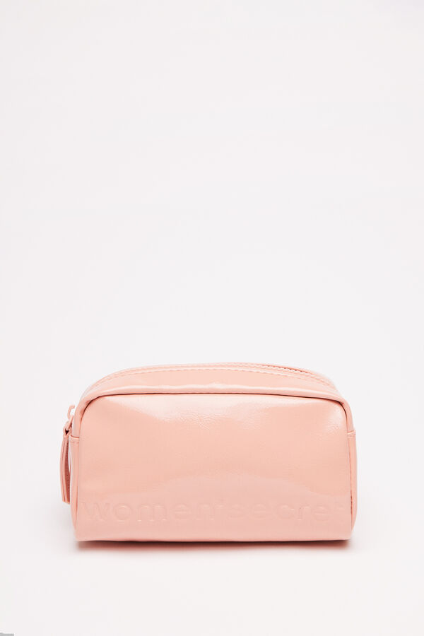 Women'secret Neceser pequeño logo rosa rosa