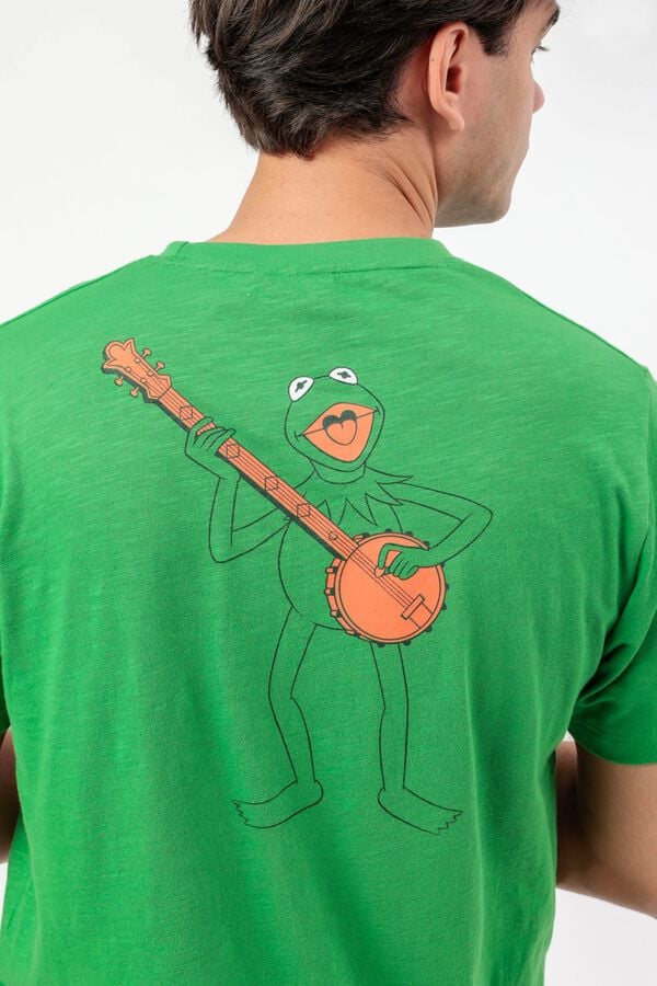 Admas Pijama curto Gustavo Muppets verde