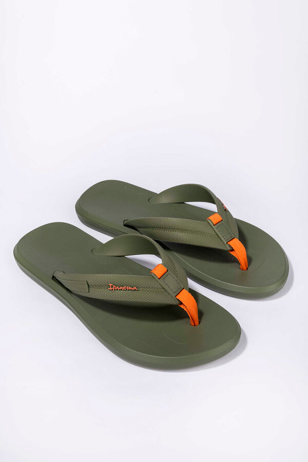 Ipanema Chinelo de tira larga verde