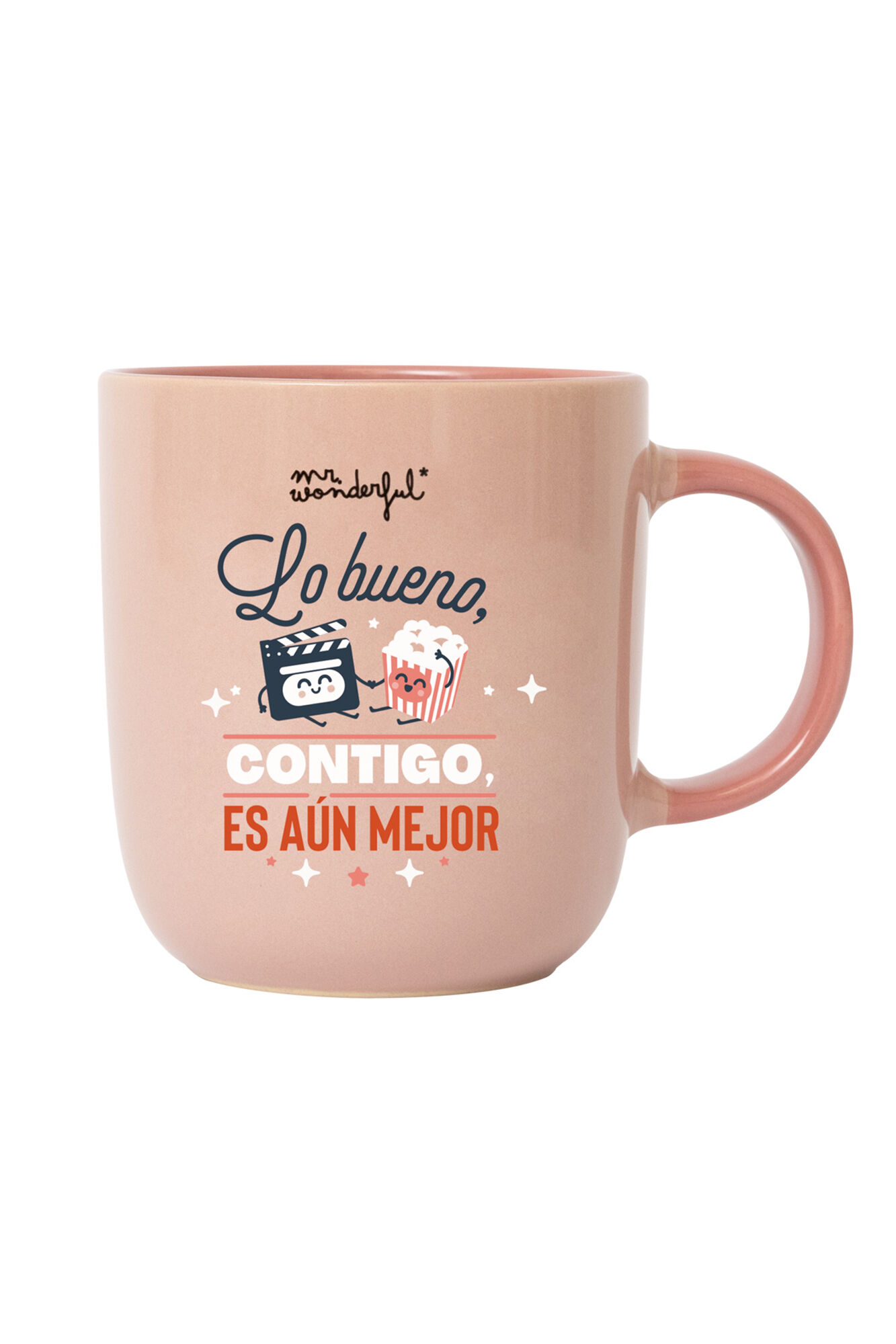 Mr. Wonderful Caneca - O bom, com voc&ecirc;, &eacute; ainda melhor