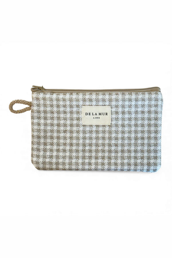 De La Mur Mini Necessaire Vison bege