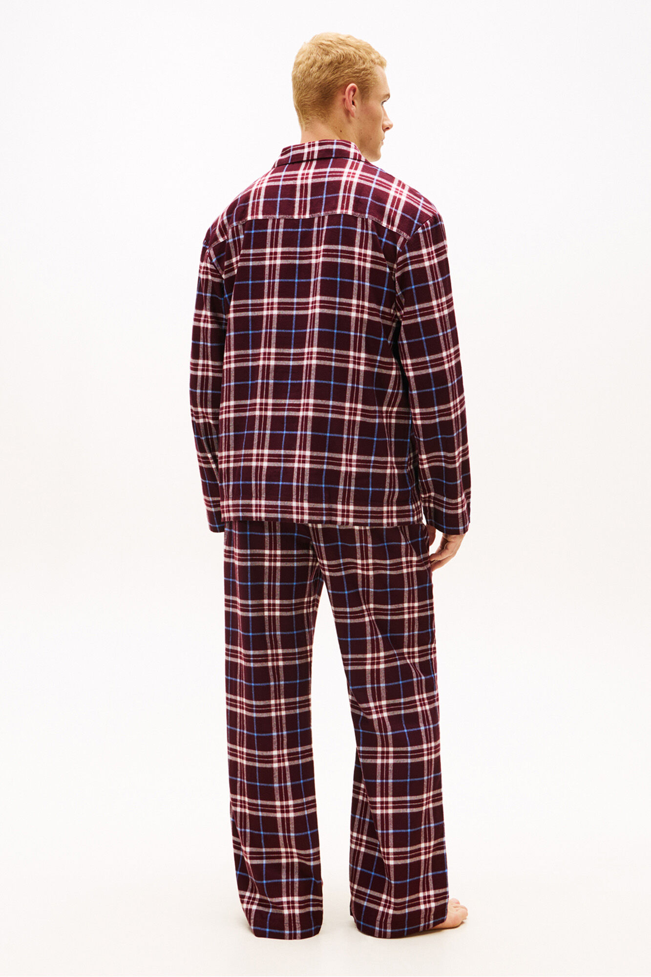 Tommy Hilfiger Pijama de flanela xadrez