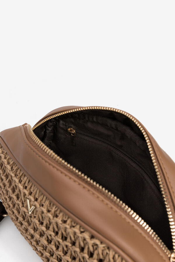 Vilanova Mala a tiracolo texturizada cru