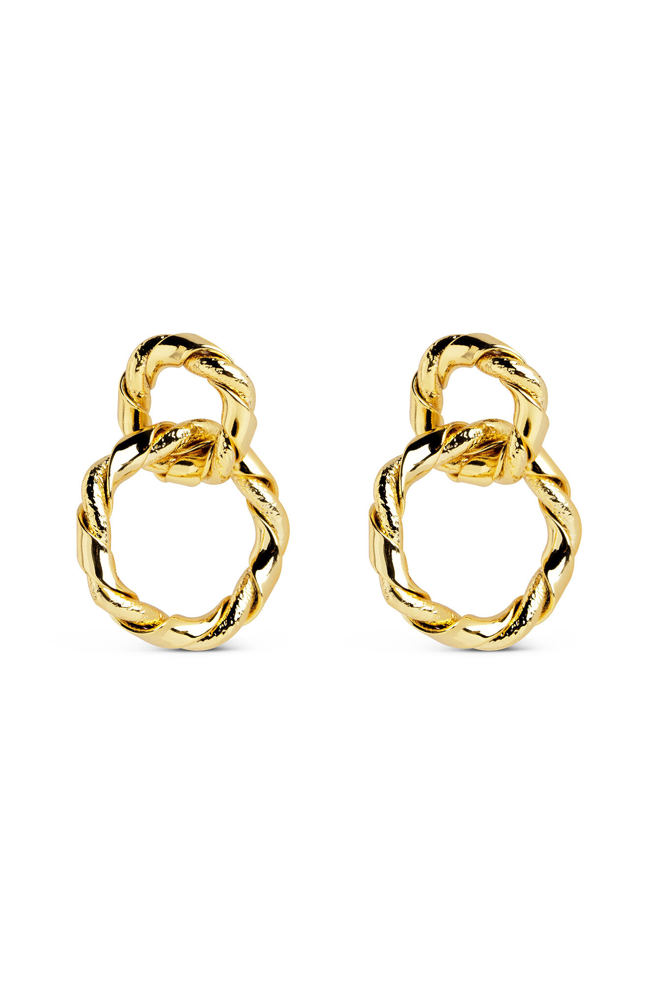 Singularu Pendientes Sister Twine Oro