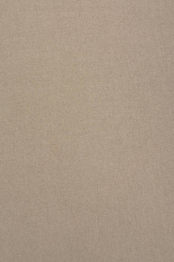 Womensecret Funda cojín algodón percal bicolor 55x55cm. beige