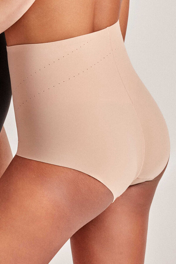 Gisela Cueca redutora cintura alta cru