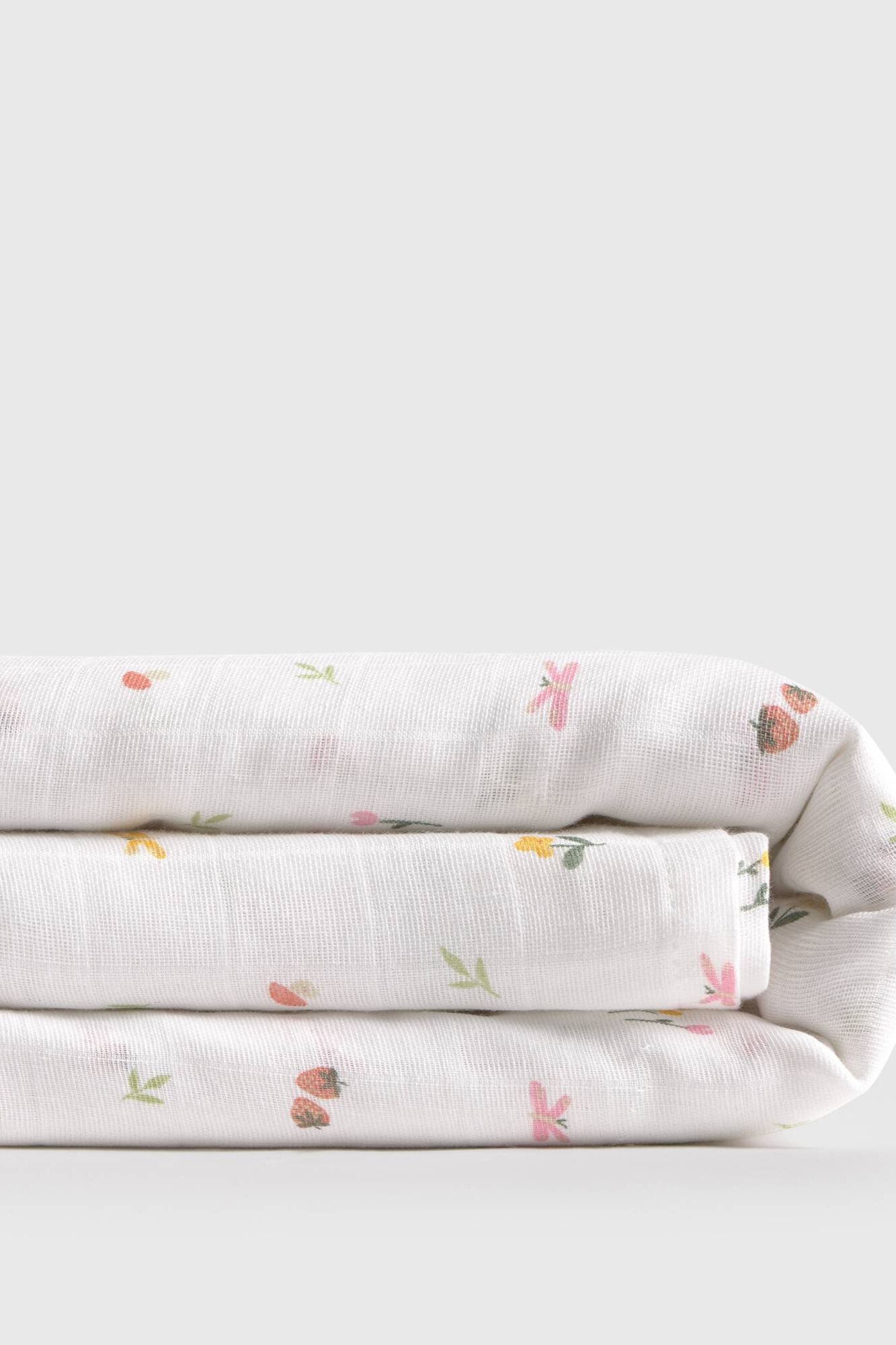 Textura Musselina de gaze de algod&atilde;o floresta