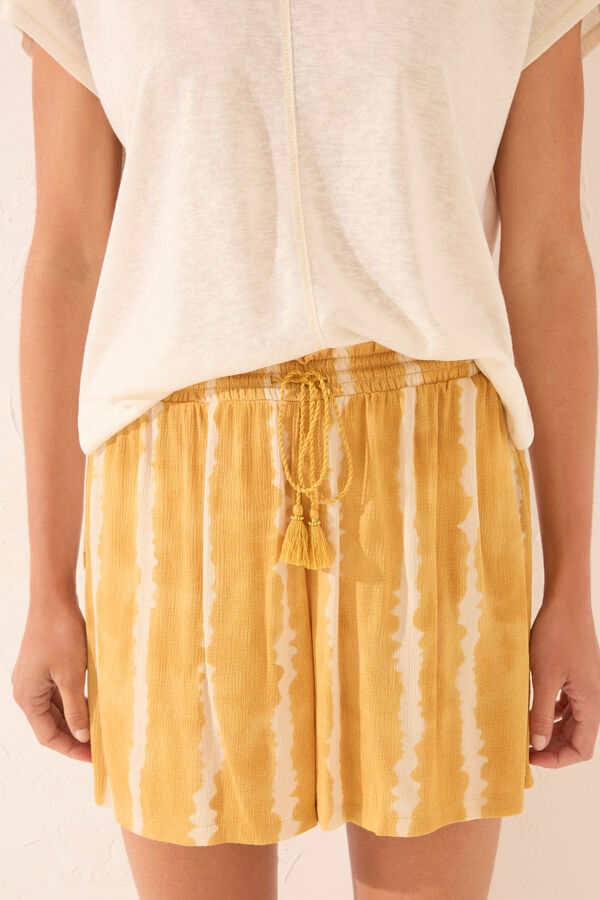 Women'secret Calça estampado tie-dye estampado