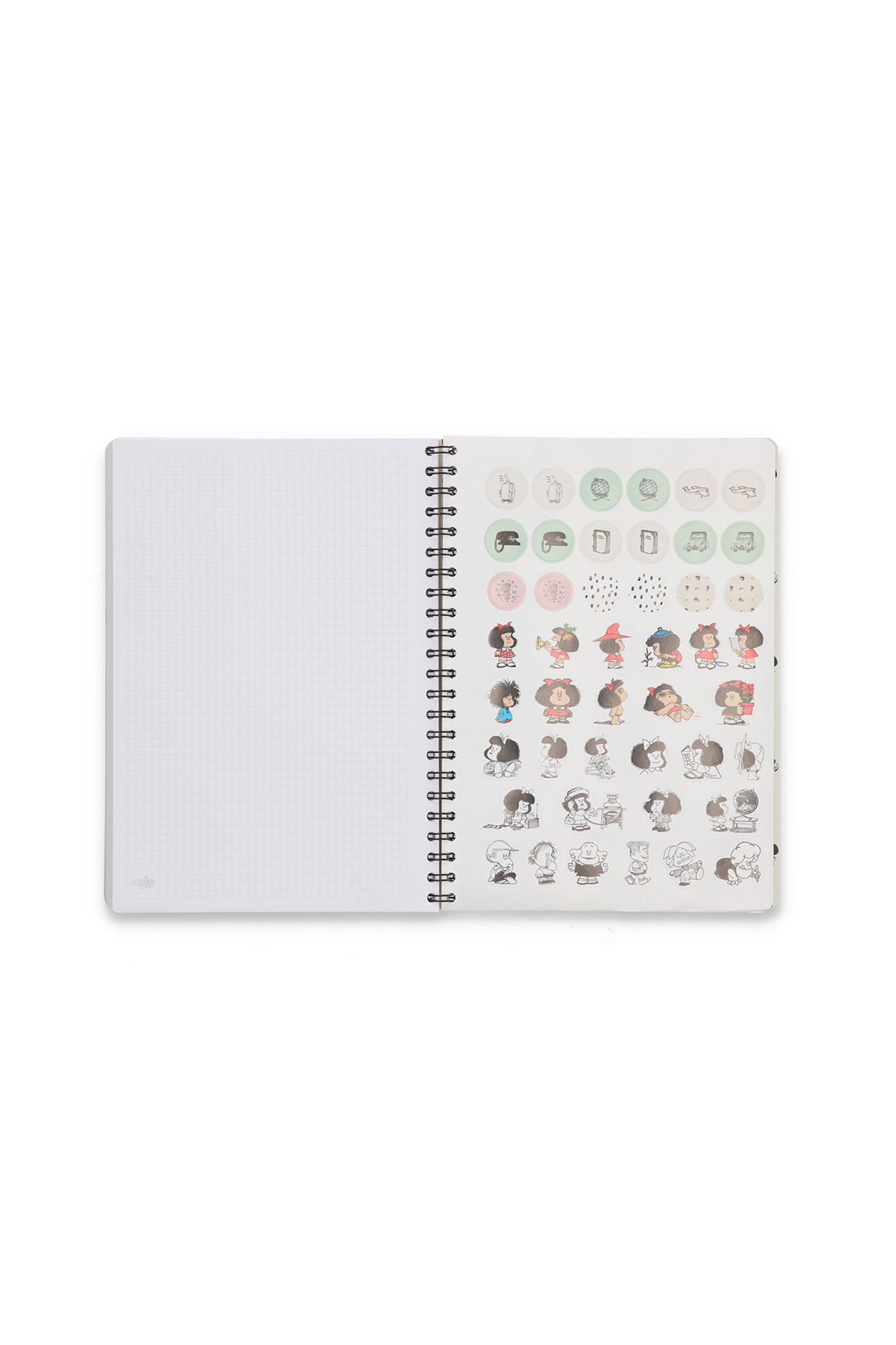 Mr. Wonderful Caderno A4 - Mafalda