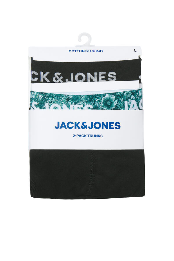Jack & Jones Pack 2 Boxers preto
