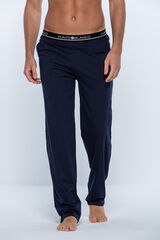 Punto Blanco Calças compridas masculinas azul