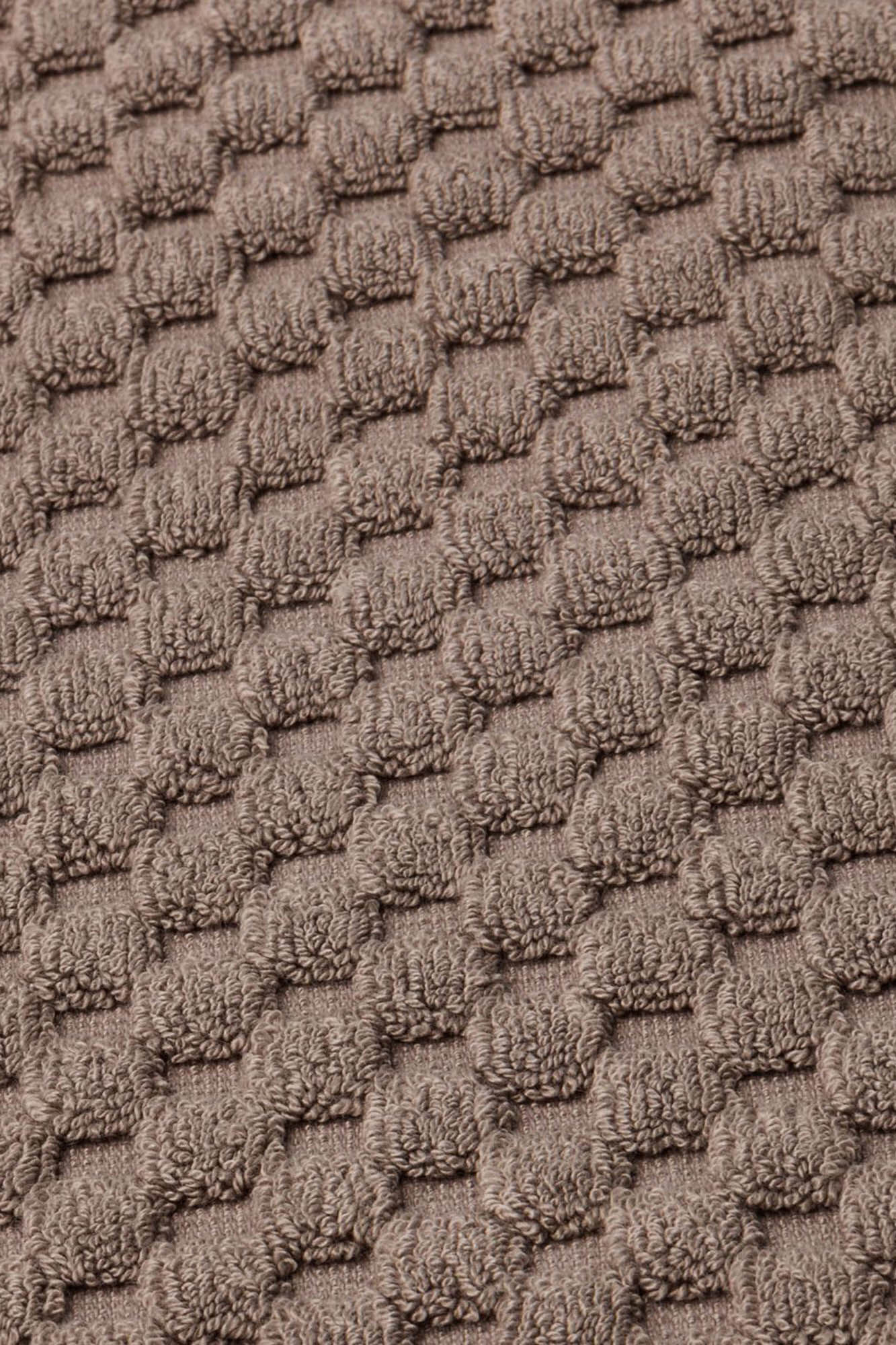 Textura Tapete banho friso algod&atilde;o bambu 50 x 70 cm.