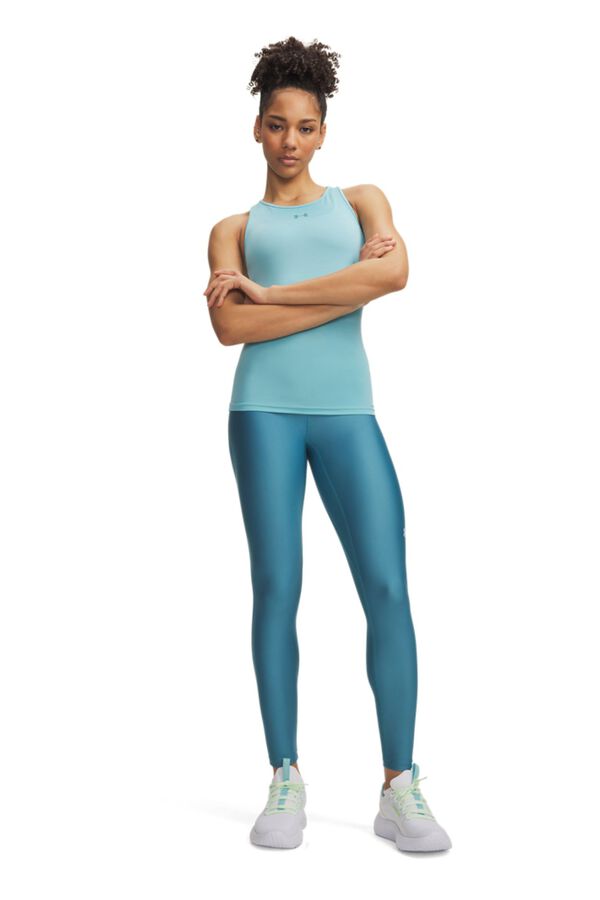 Under Armour Technical compression sports leggings blue