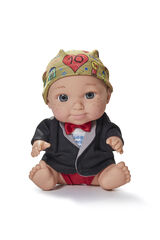 Baby Pelones Mu&ntilde;eco solidario -  Baby Pel&oacute;n Corina blanco