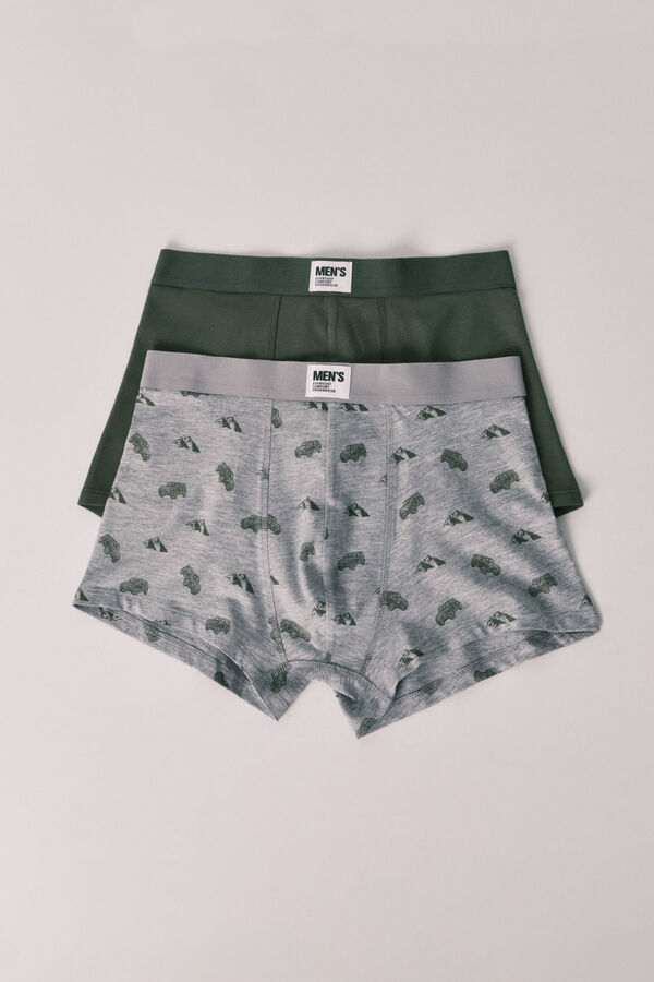 Women'secret Pack 2 cuecas boxer Mountain multicolour
