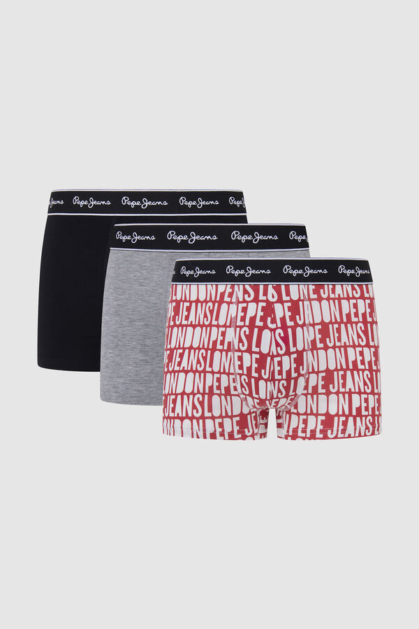 Pepe Jeans 3-pack boxers vermelho