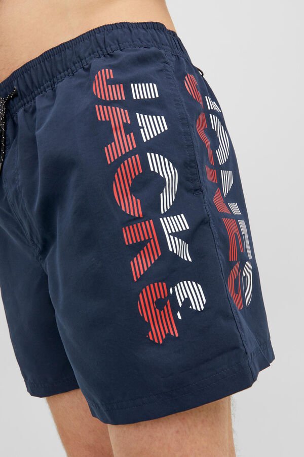 Jack & Jones Fato de banho logo azul