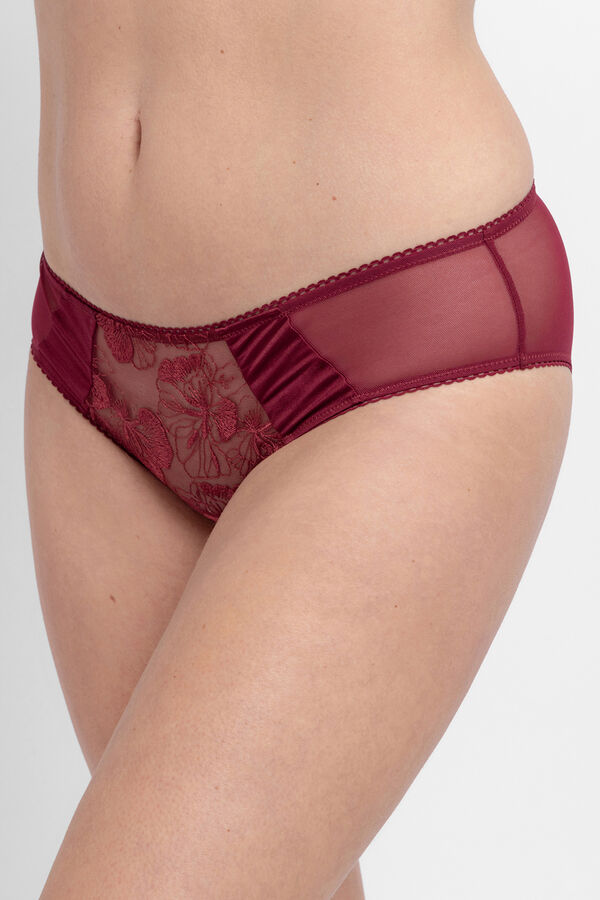 Dorina Cueca hipster ousada Vanya estampado