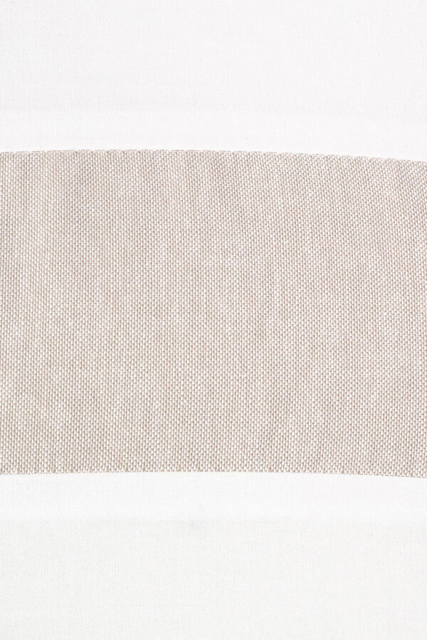 Womensecret Funda cojín algodón percal patchwork 55x55cm. blanco
