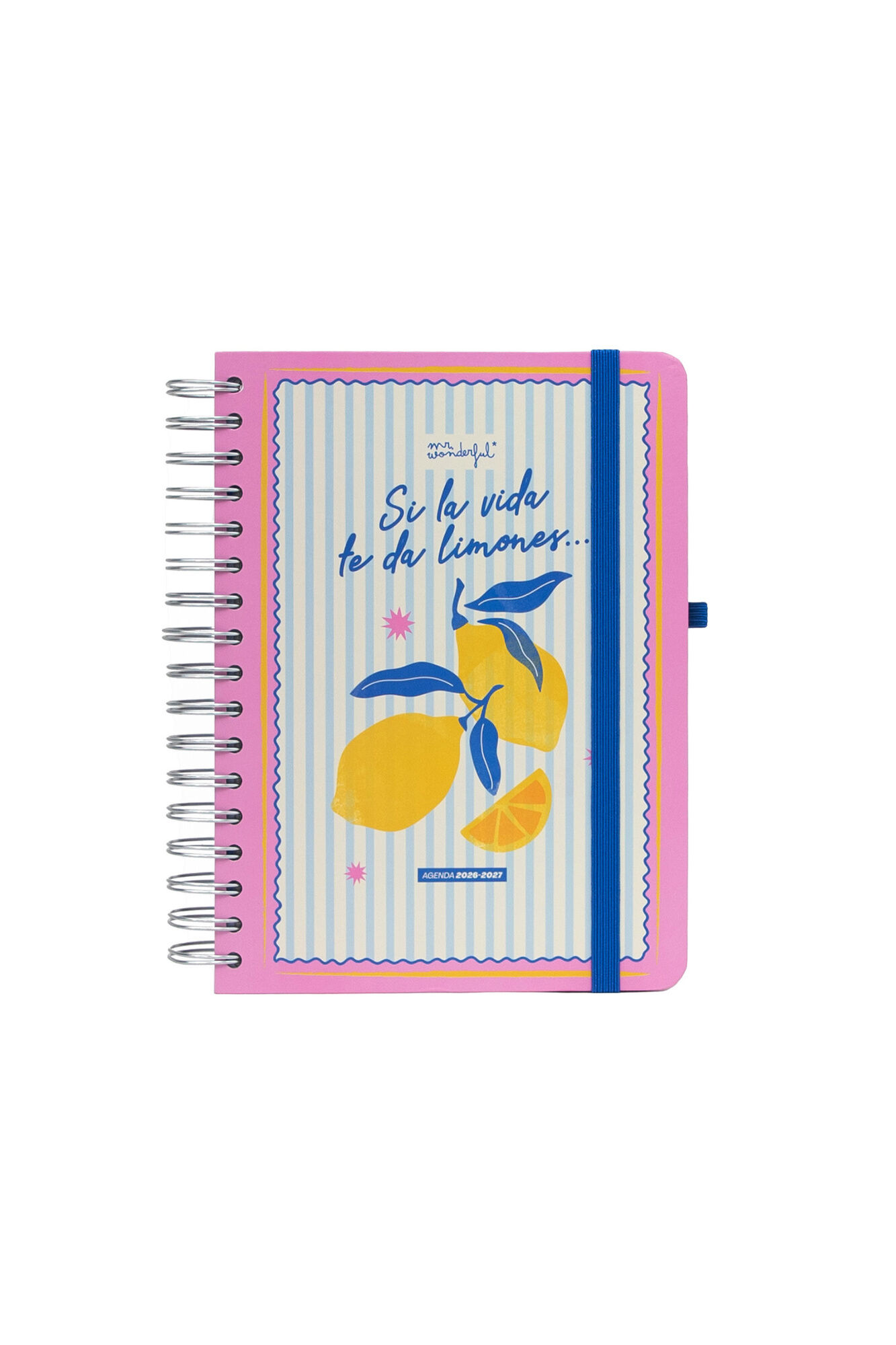 Mr. Wonderful Agenda Mr. Wonderful 226-27 Di&aacute;ria - Se a vida te der lim&otilde;es&hellip;