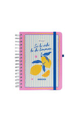 Mr. Wonderful Agenda Mr. Wonderful 226-27 Di&aacute;ria - Se a vida te der lim&otilde;es&hellip; estampado