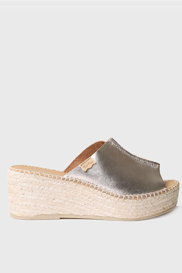 Toni Pons Alpargata tipo zueco de piel - IVONNE printed