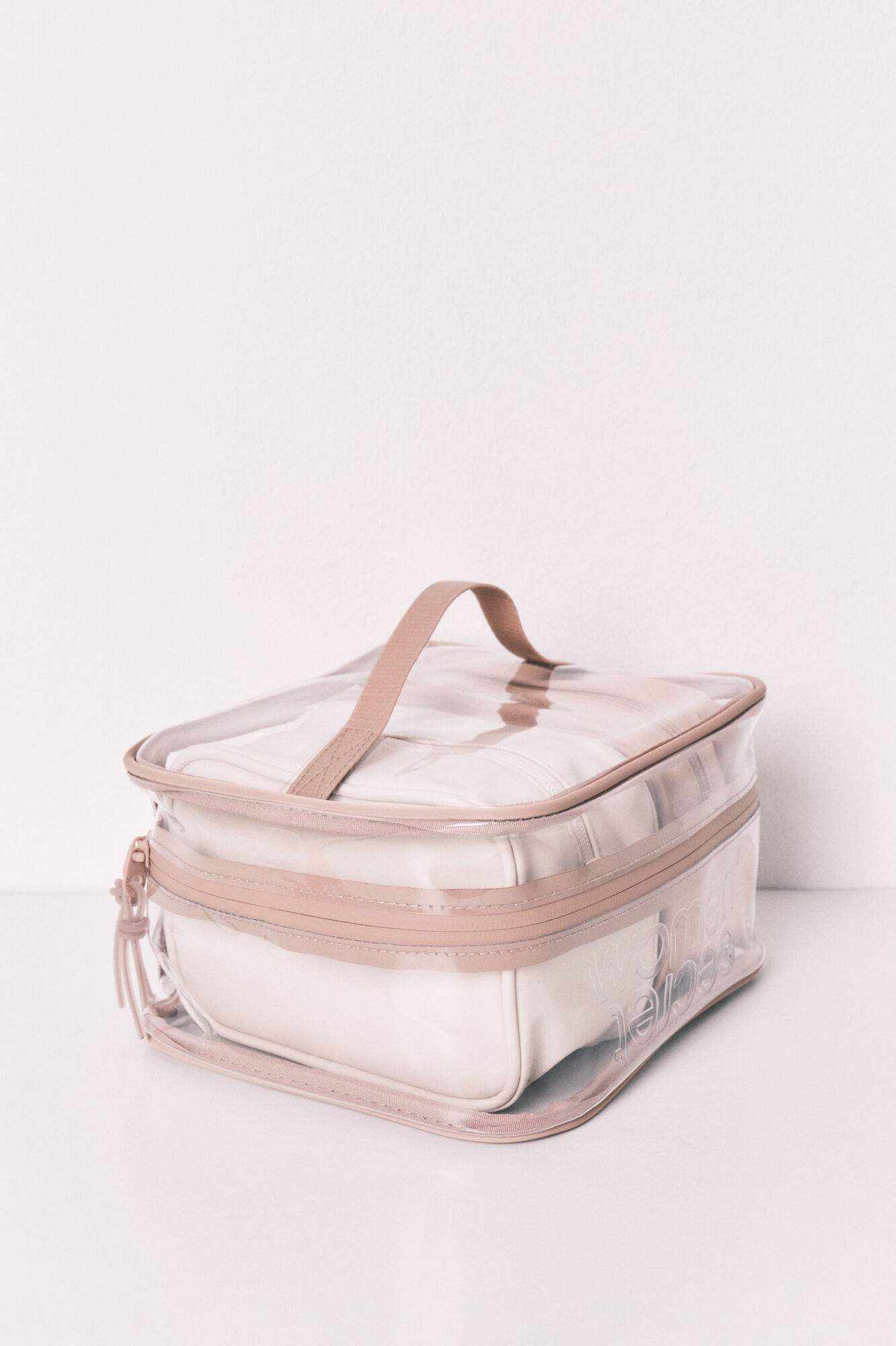 Women'secret Pack 3 n&eacute;cessaires com borracha e fecho-&eacute;clair