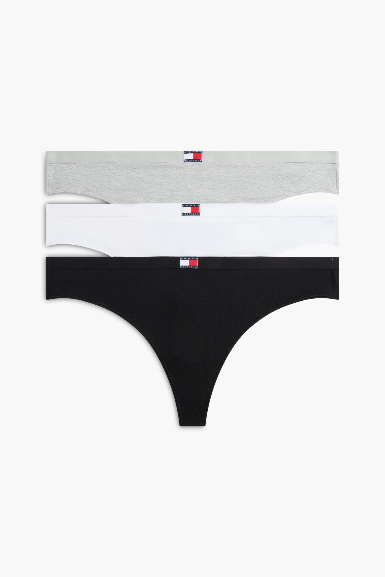 Tommy Underwear Pack de 3 tangas cl&aacute;sicos tommy
