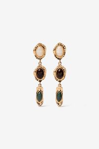 Vilanova Brincos compridos tricolor