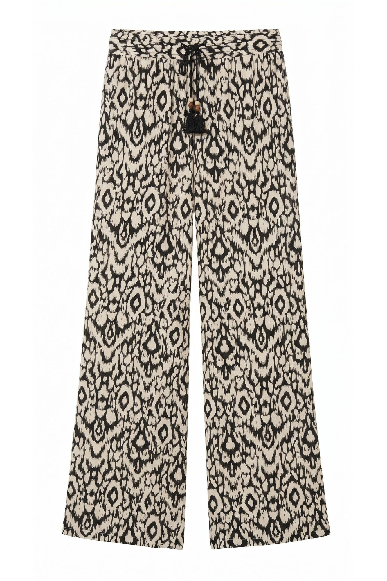Women'secret Cal&ccedil;a comprida estampada preta