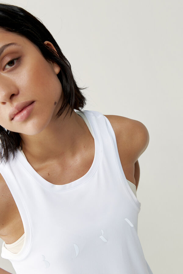 Born Living Yoga Shirt Asya White blanco