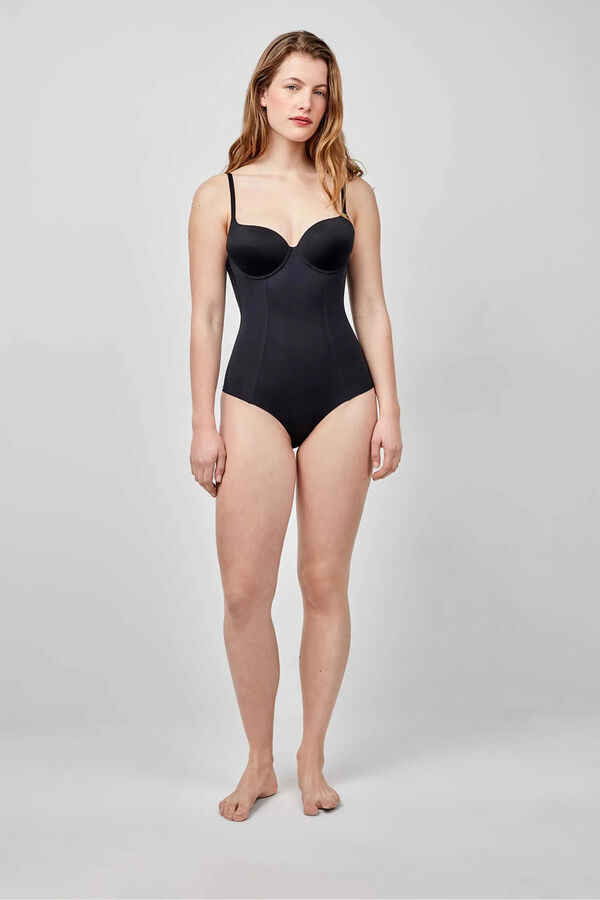 Gisela Body espalda libre negro